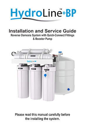 HydroLine BP User Manual Cover