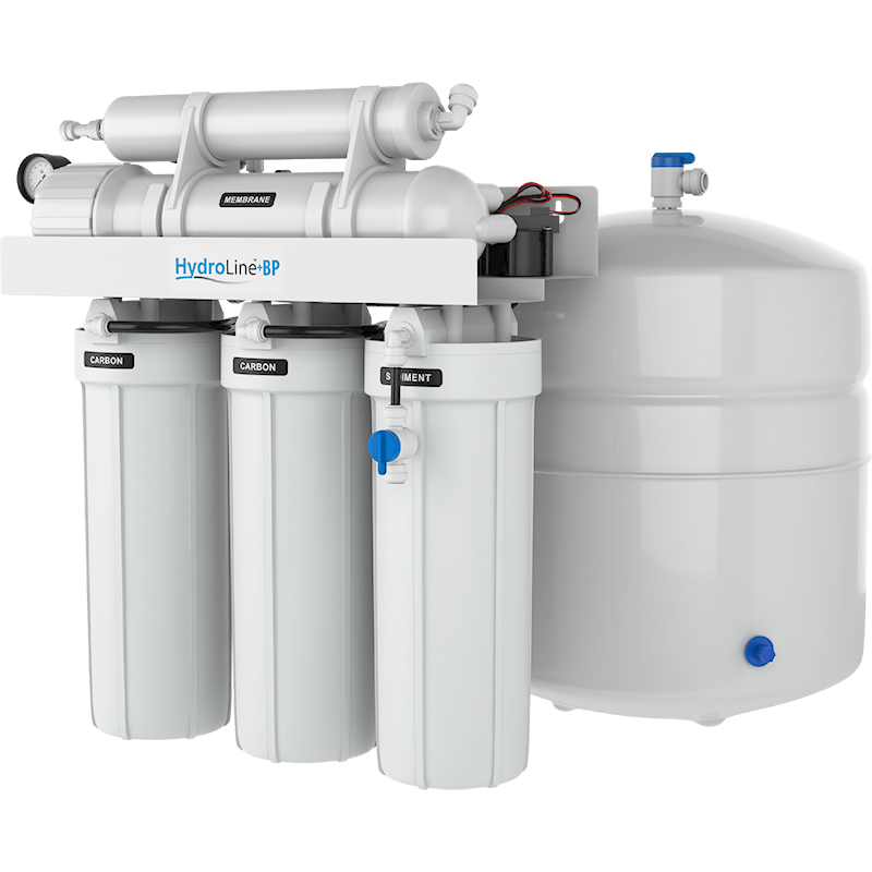 HydroLine BP Revers Osmosis Drinking Water System with Booster Pump